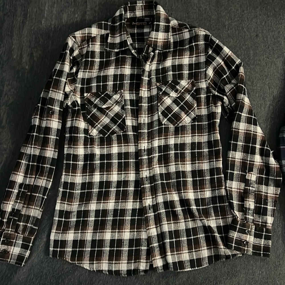 Plaid Flannel Dress shirts